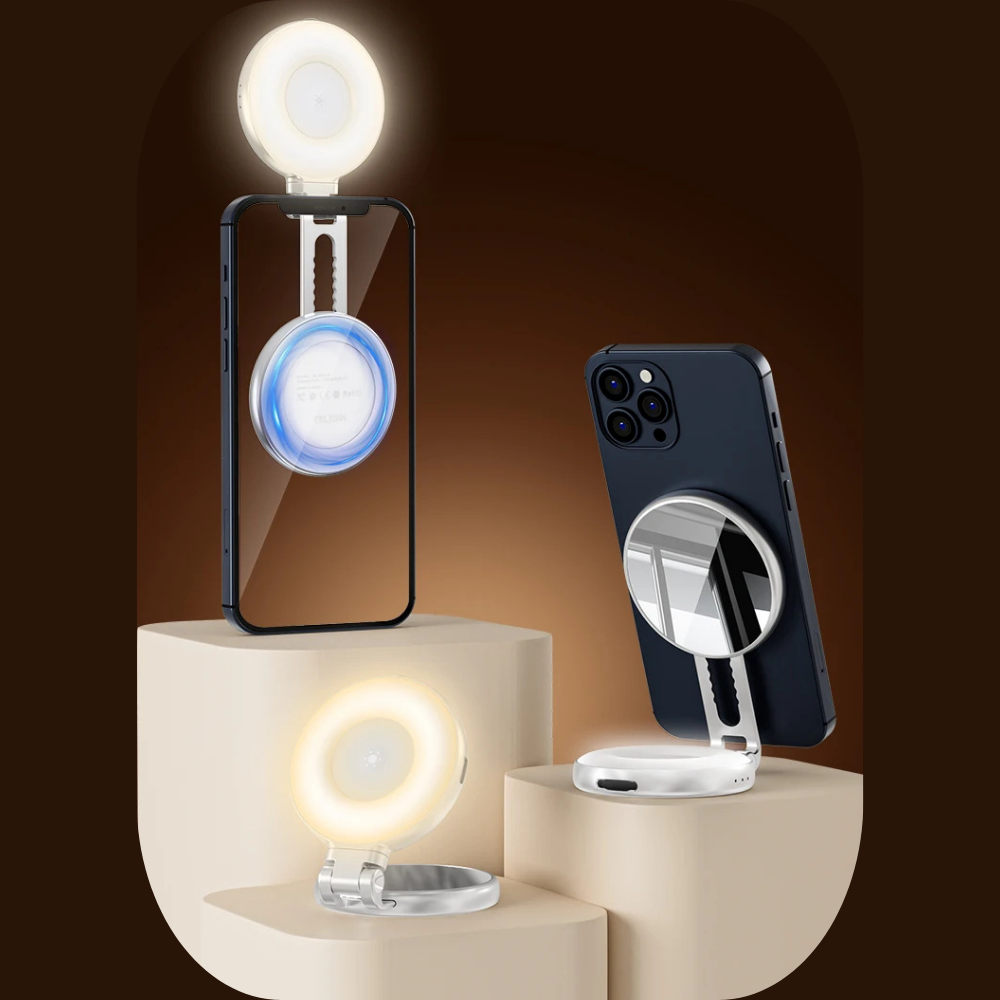 Poignée magnétique TELESIN – Transformez votre téléphone en caméra pro